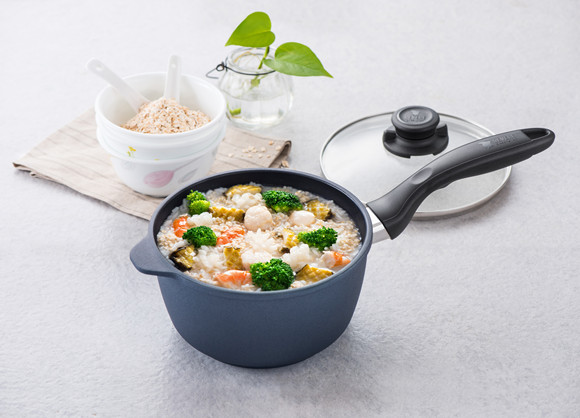 海鲜干贝燕麦粥