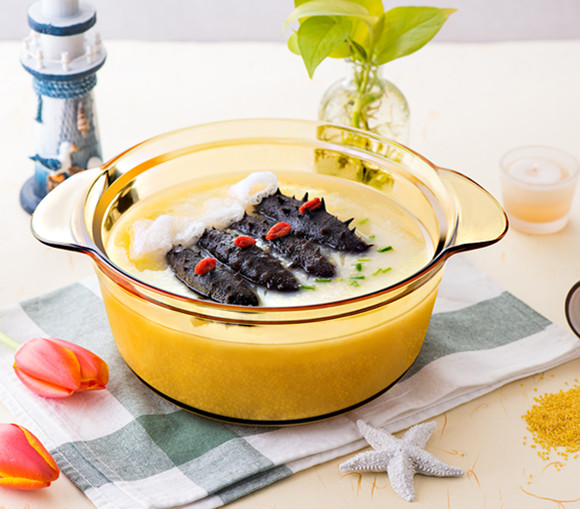 小米竹荪炖海参