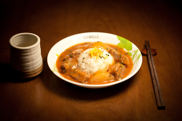 法式味噌炖牛肉盖饭