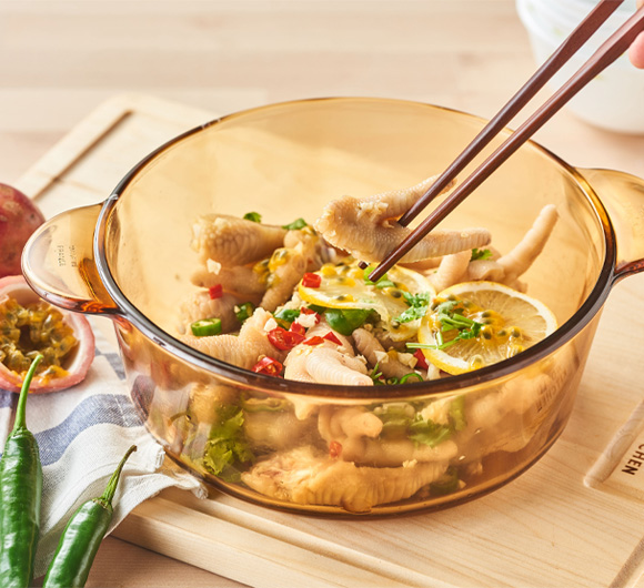 柠檬百香果鸡爪