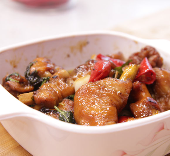 刘一帆私藏菜谱—三杯鸡