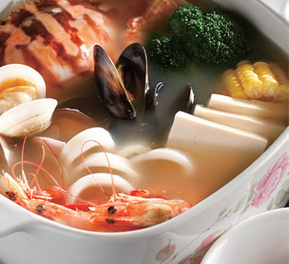 海鲜什锦汤